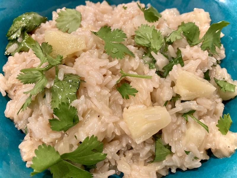 Coconut Pineapple Rice