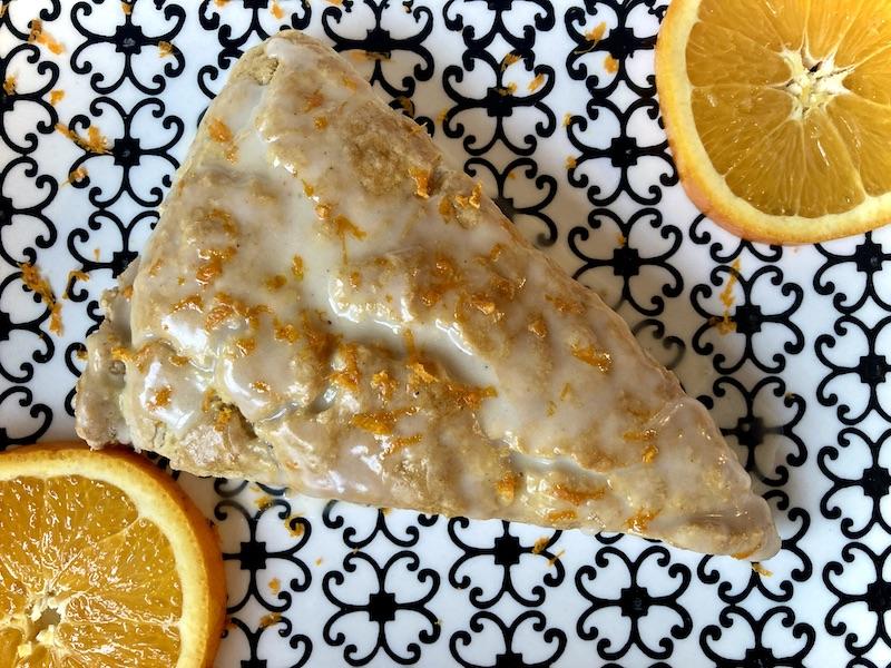 Orange & Coconut Maple Scones