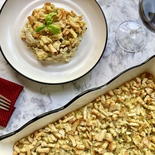 Chicken Stuffing Casserole