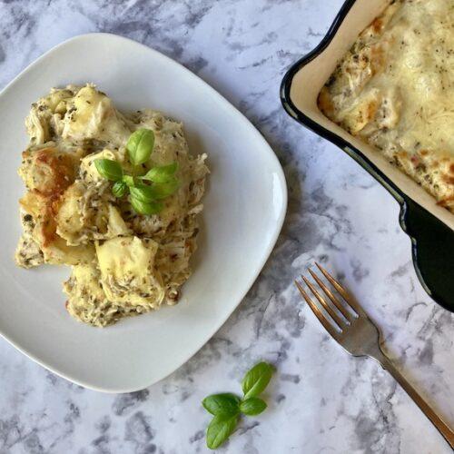 Pesto Chicken Bake