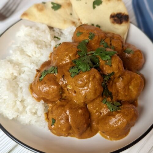 Butter Chicken Meatballs