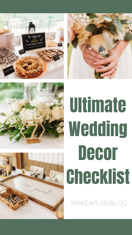 Ultimate Wedding Decor Checklist