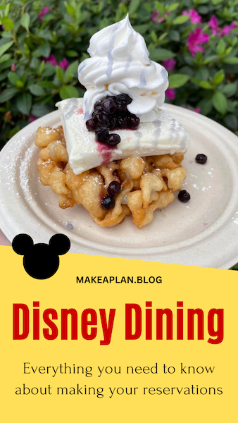 Planning a Trip to Disney: Disney Dining Explained