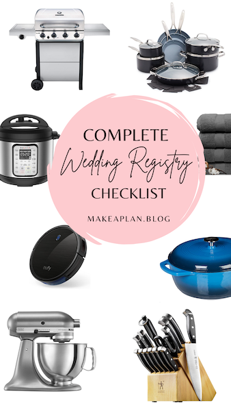 Complete Weddin Registry Checklist