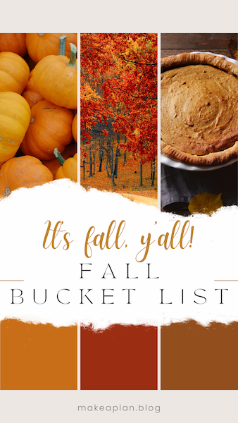 Fall Bucket List