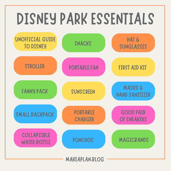 Disney Park Essentials