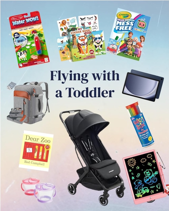 flying with a toddler under 2 must-haves for travel
